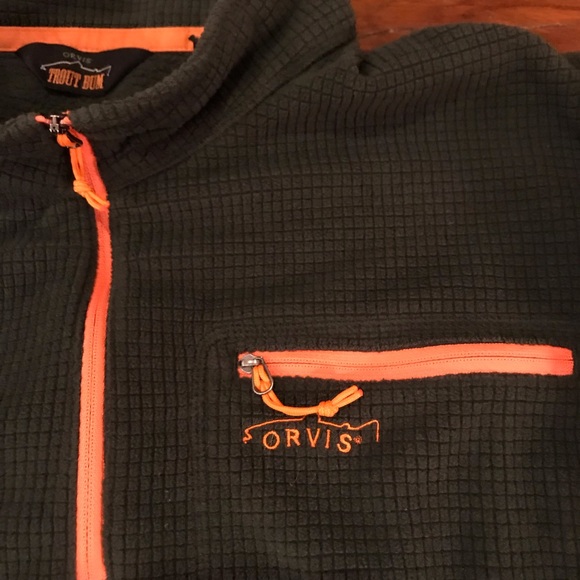 Orvis Other - Green XL Orvis Trout Bum Waffle 1/4 Zip